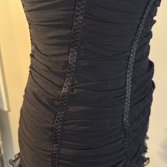 Victoria’s Secret Ruched Lace Corset Top SZ 34C - Picture 10 of 12